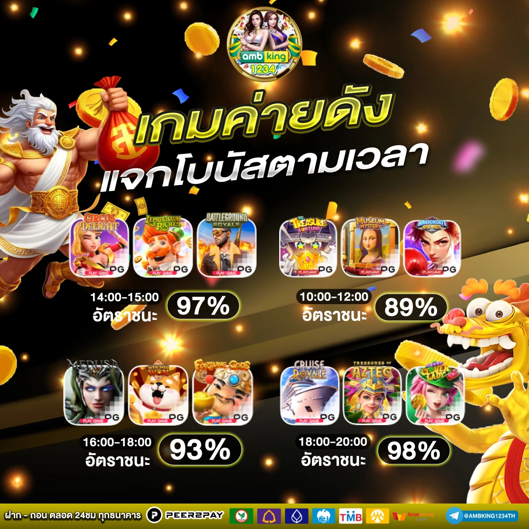 เว็บสล็อต ทั้งหมด - แบนเนอร์โปรโมชั่น