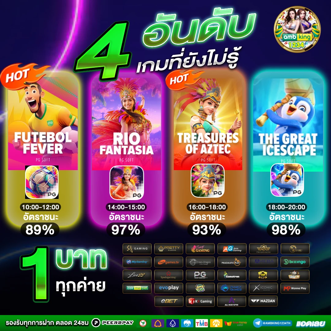 อัตราชนะ สล็อต pg - แบนเนอร์โปรโมชั่น