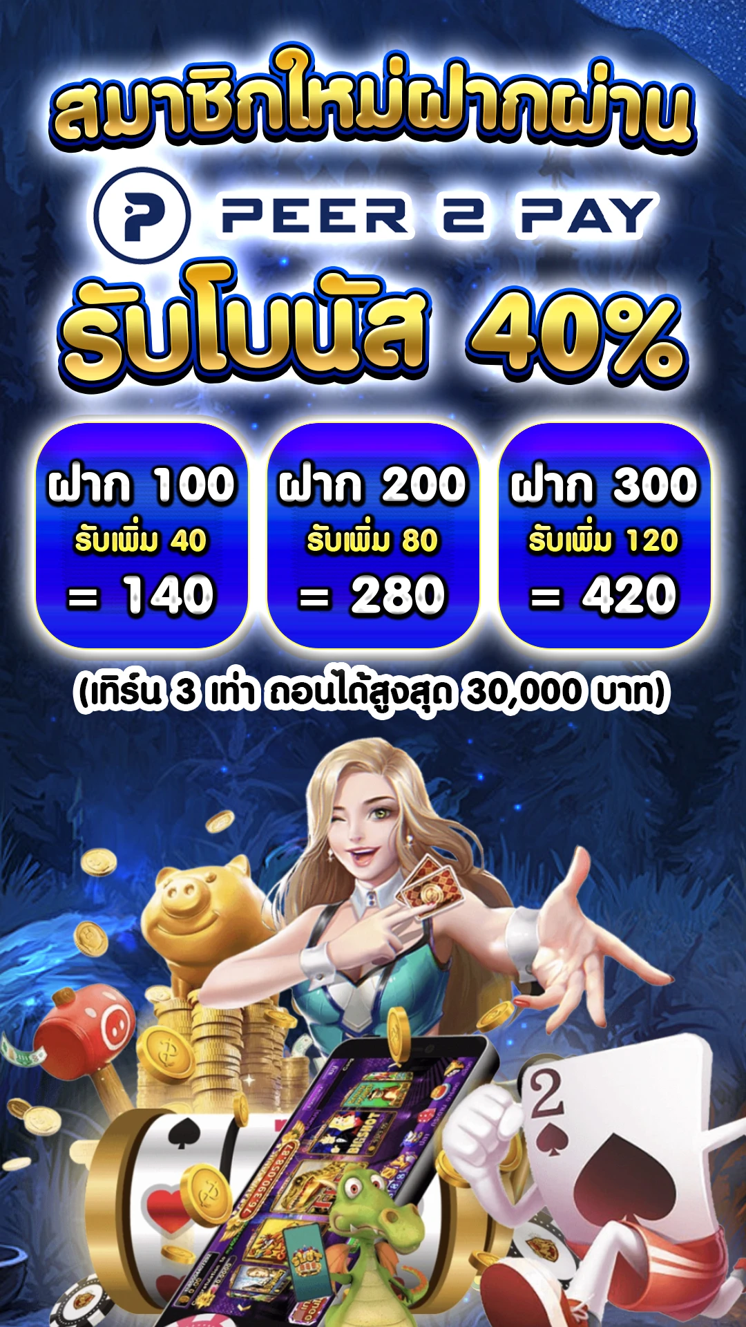 สล็อตสมัครวอเลท - แบนเนอร์โปรโมชั่น