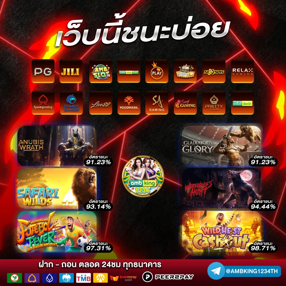 สล็อตรับวอเลต - แบนเนอร์โปรโมชั่น